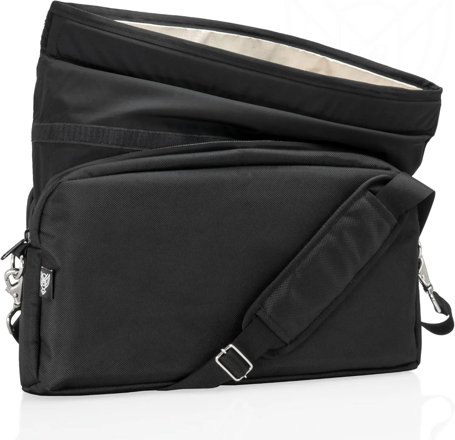 ~ XTECH Faraday Bag ~ for Tablets, 13" Laptops, and Other Medium Size Electronics ~ Data Security for Executive Travel ~ Shoulder Strap Included ~ Red Interior