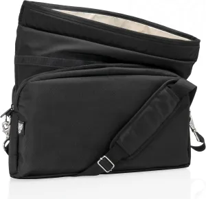 ~ XTECH Faraday Bag ~ for Tablets, 13" Laptops, and Other Medium Size Electronics ~ Data Security for Executive Travel ~ Shoulder Strap Included ~ Red Interior