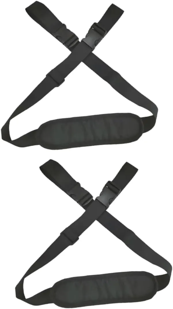 1 Pair Electric Scooter Shoulder Straps Balance Bike Should Strap Electric Scooter Portable Shoulder Strap Foldable Bike Should Strap Scooter Hand Carry Straps Black Nylon