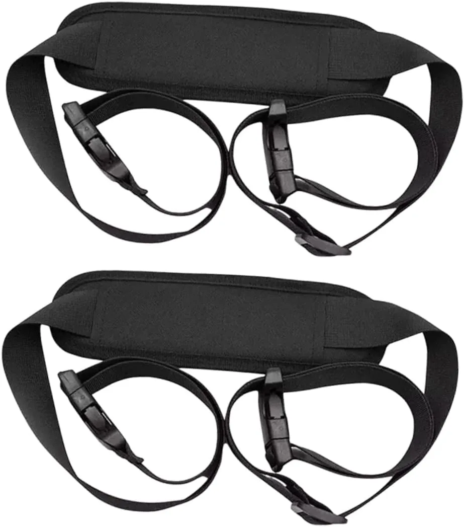 1 Pair Electric Scooter Shoulder Straps Multi-function Scooter Strap Scooter Accessory Adjustable Skateboard Strap Heavy Duty Scooter Strap Scooter Supply Black Plastic Buckle