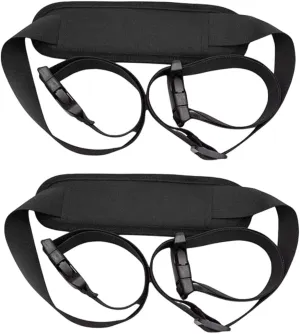 1 Pair Heavy Duty Scooter Carrying Strap Adjustable Nylon Shoulder Strap for Electric Scooters Balance Bikes Easy to Use Multi Function Accessory for Daily Transport