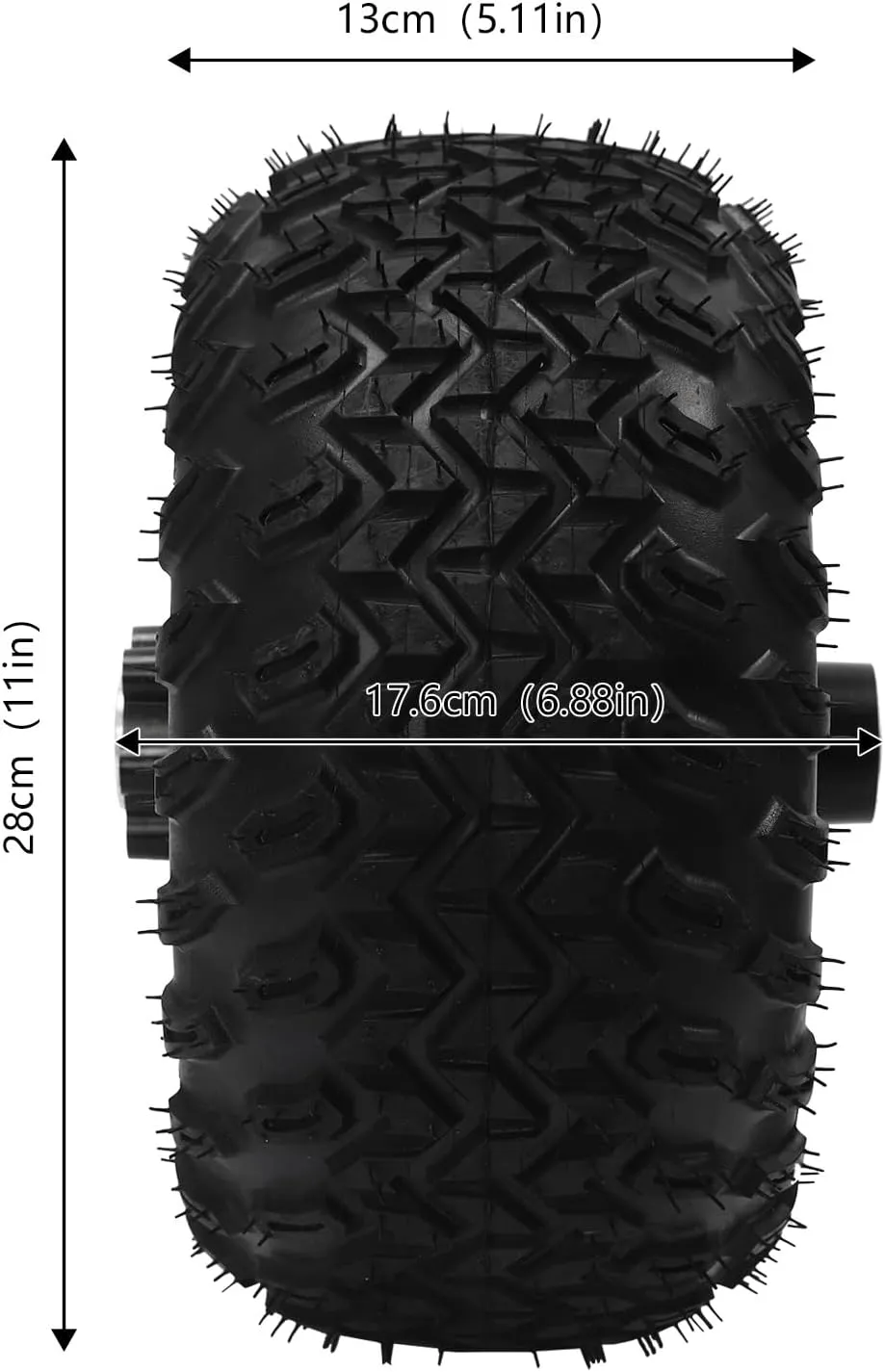 10In Motor Drive Air Wheel Conversion Kit,24V 250W Double Wheel Set for Electrical Beach Scooter,Wh-EEL K-it for Electric Cart Scooter,Wh-EEL Kit w/Thumb Throttle for Small go-Karts (24V 350W)
