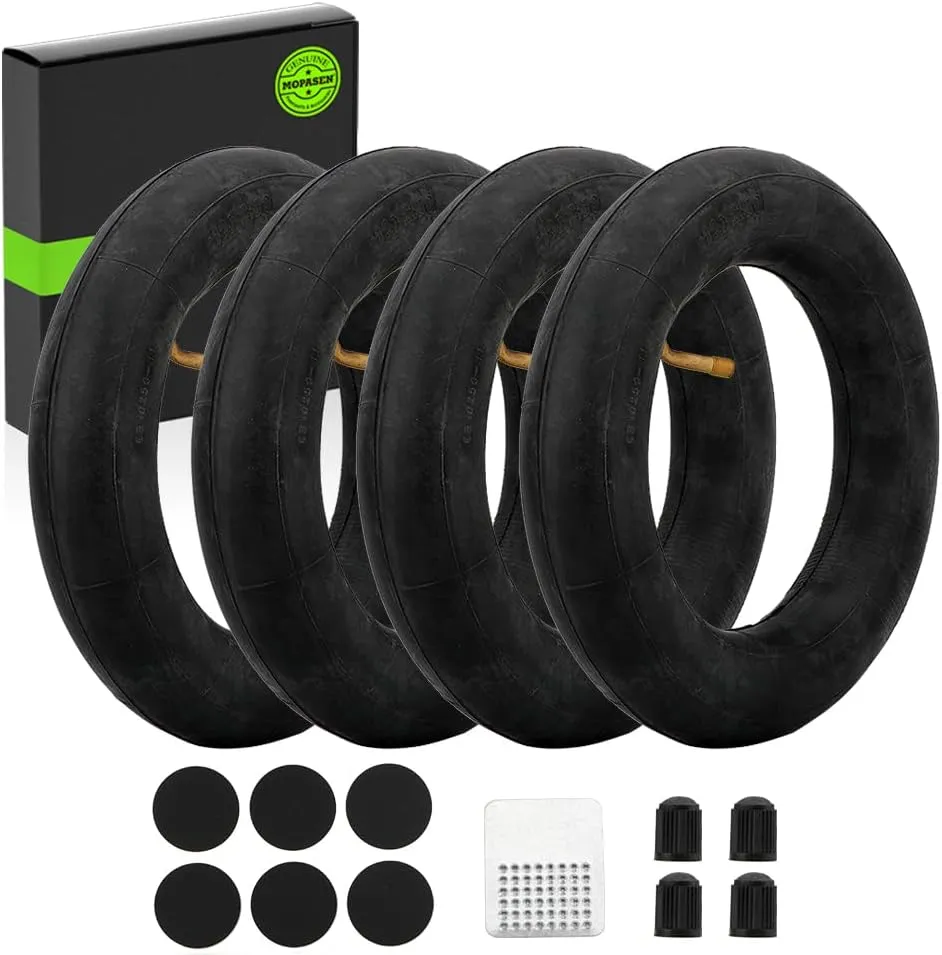 10x2.50 10 Inch Inner Tube fit for Smart Self Balance Mobility Electric Scooter Schwinn Roadster Radio Flyer Classic 10'' Tricycle Mantis 10 Duo 36v 48v 400w 500w Hub Motor Mijia M365