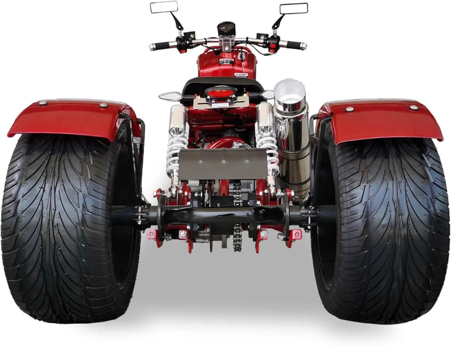 150CC MADDOG Trike | 3-Wheel Motorcycle, ICEBEAR Ruckus PST150-19N, Featuring A Low Center of Gravity and Responsive Steering, Ample LEGROOM