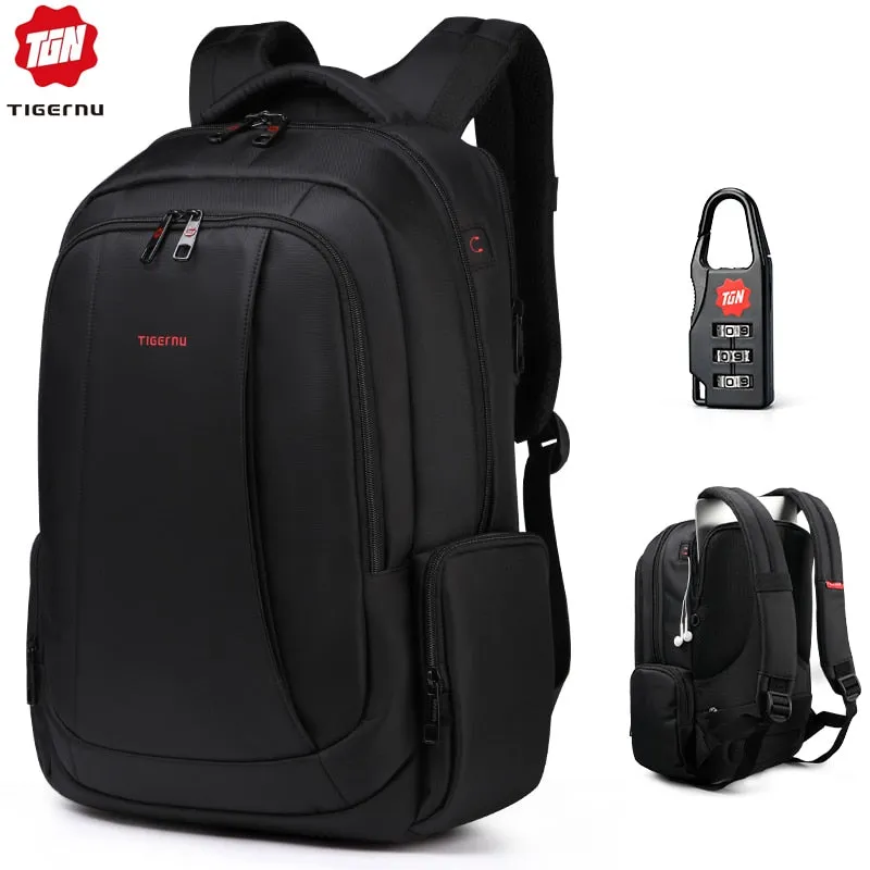 15.6 Women Schoolbag 27L inch Exclusive collection Nylon Travel Feminina Mochilas Backpacks Men Tigernu Theft Casual Fashion Anti Male School Laptop Exclusive products