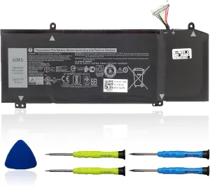 1F22N Laptop Battery for Dell Alienware M15 R1 M17 R1, G5 15 5590 5590-D2783W 5590-D2743B D2842W D2843W D2865B G7 7590 D2785B ALW15M-D1523S, fit for JJPFK 0JJPFK 06YV0V HYWXJ 0HYWXJ 15.2V 60WH