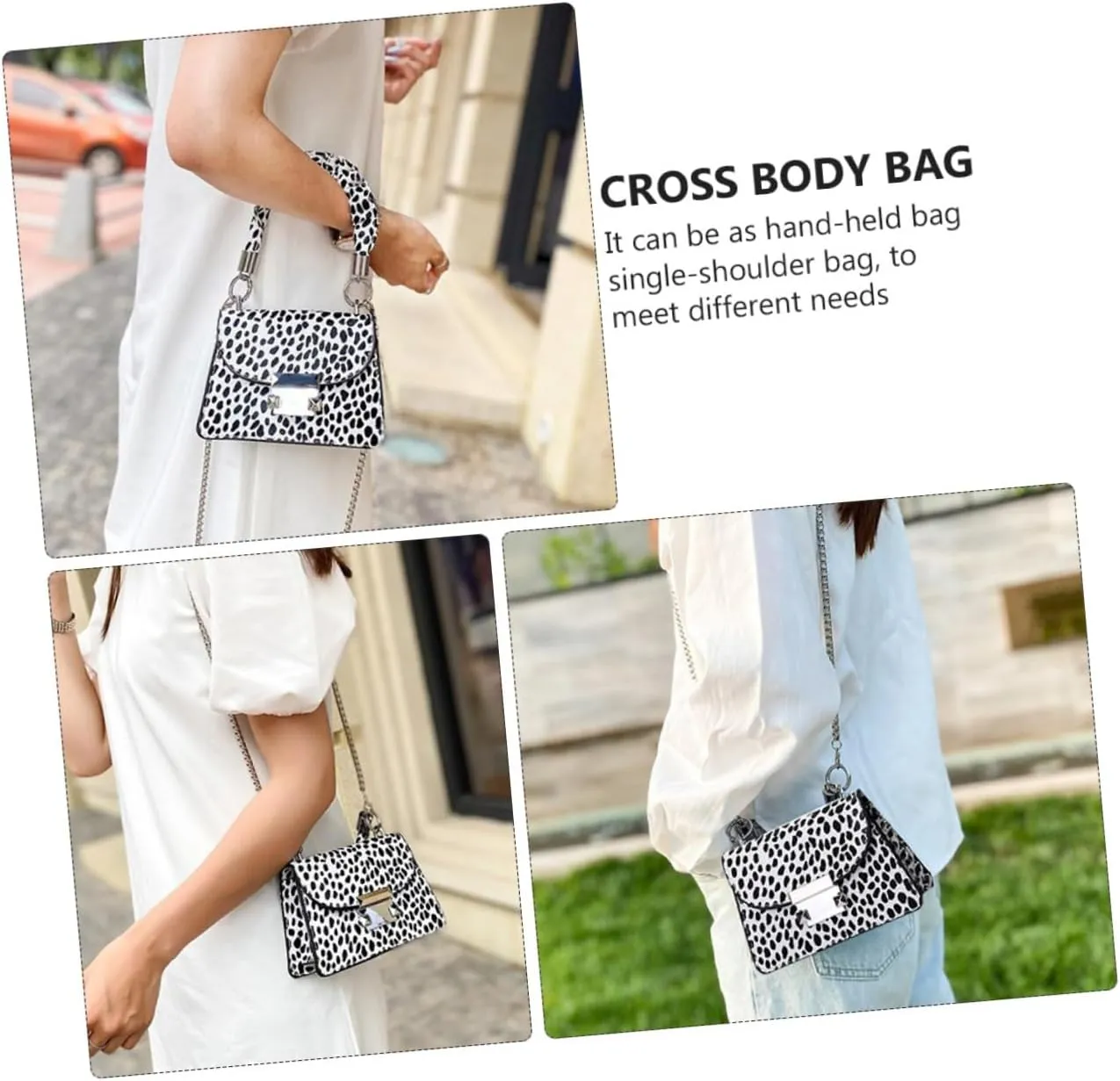 1pc Zebra Crossbody Bag Crossbody Tote Zebra Clutch Crossbody Sling Bag Cow Shoulder Bag The Tote Bag Handbags Cross Body Bag for Woman Crossbody Handbag Miss Messenger Bag Wild Pu