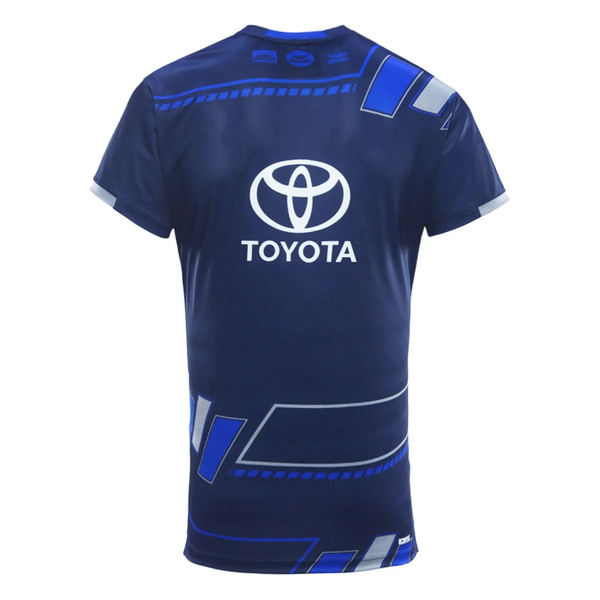 2025 North Queensland Cowboys Mens Navy Training Tee
