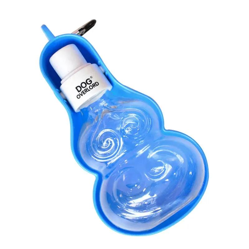 250ml Sport Pet Dog Water Bottle For Kitten Cat Drinking Fountain Automatic Slow Water Dispenser Plastic Travel Dog Bowl