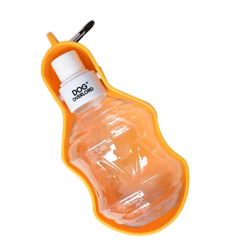 250ml Sport Pet Dog Water Bottle For Kitten Cat Drinking Fountain Automatic Slow Water Dispenser Plastic Travel Dog Bowl