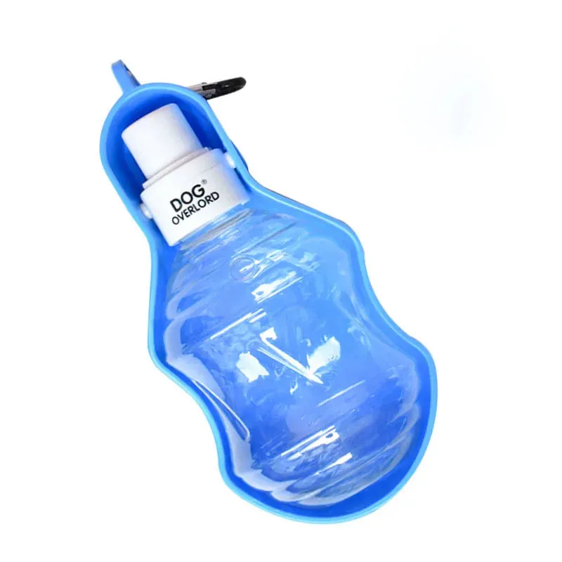 250ml Sport Pet Dog Water Bottle For Kitten Cat Drinking Fountain Automatic Slow Water Dispenser Plastic Travel Dog Bowl