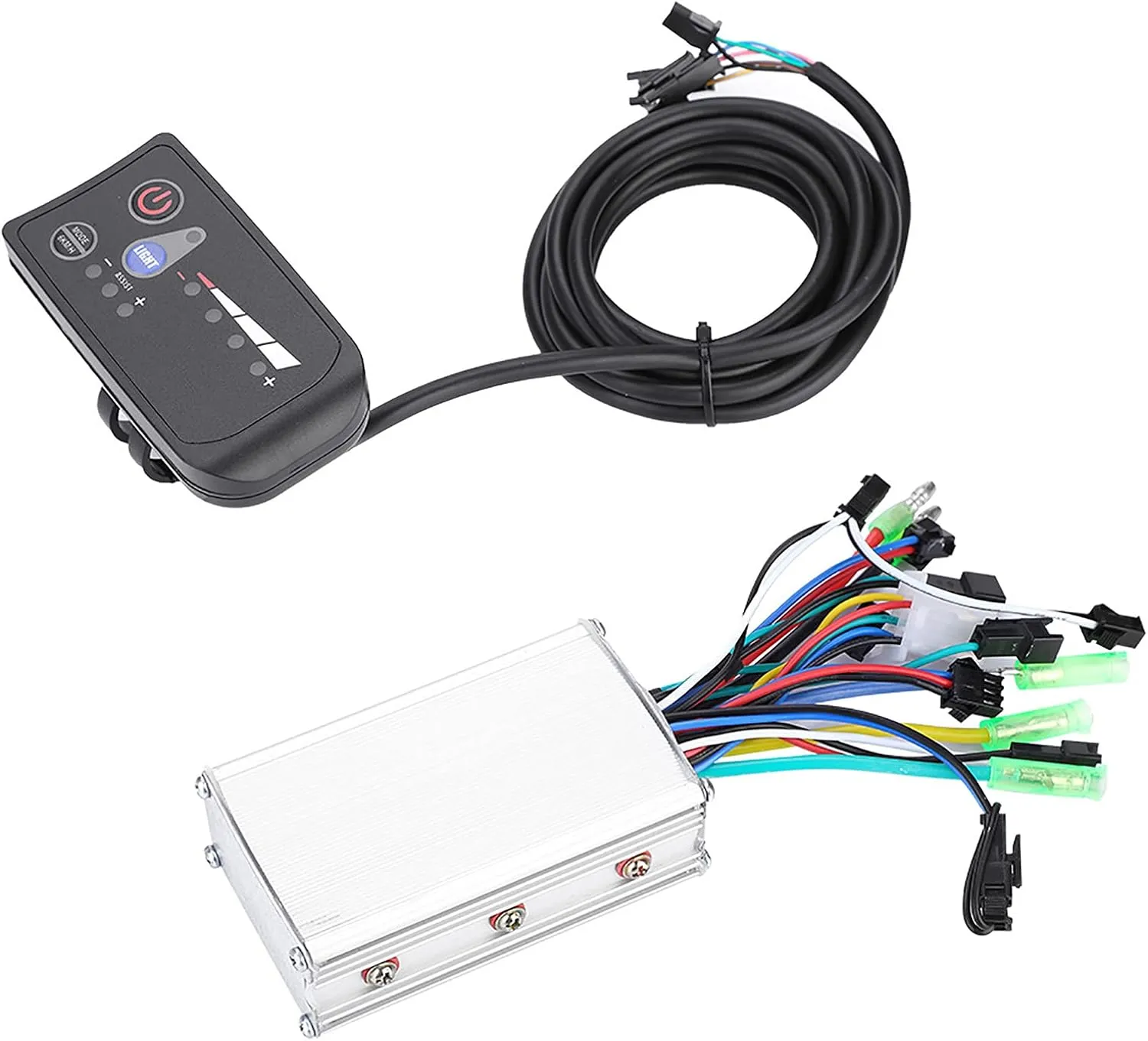 250W/350W Electric Brushless Controller Kit, LED Display Panel for Electric Bicycle Scooter with Lightweight Rainproof Sturdy Sturdy, Suitable for Cars, Scooters