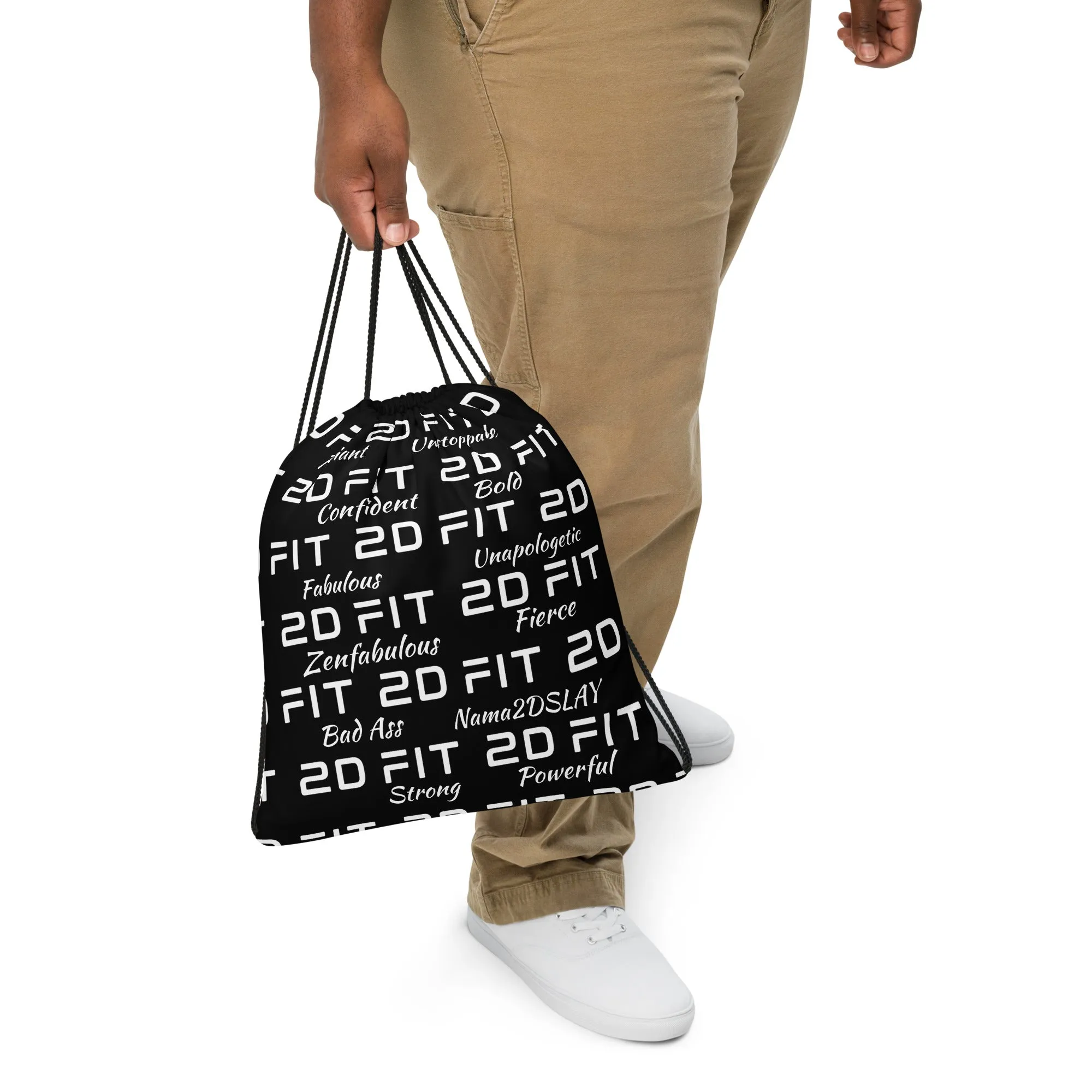 2D FIT Drawstring bag