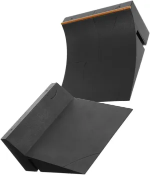 2pcs Finger Skateboard Ramp Accessories for Creative Scenarios for Schools Parties and Home Decor Unleash Imagination Sturdy Skatepark Obstacles
