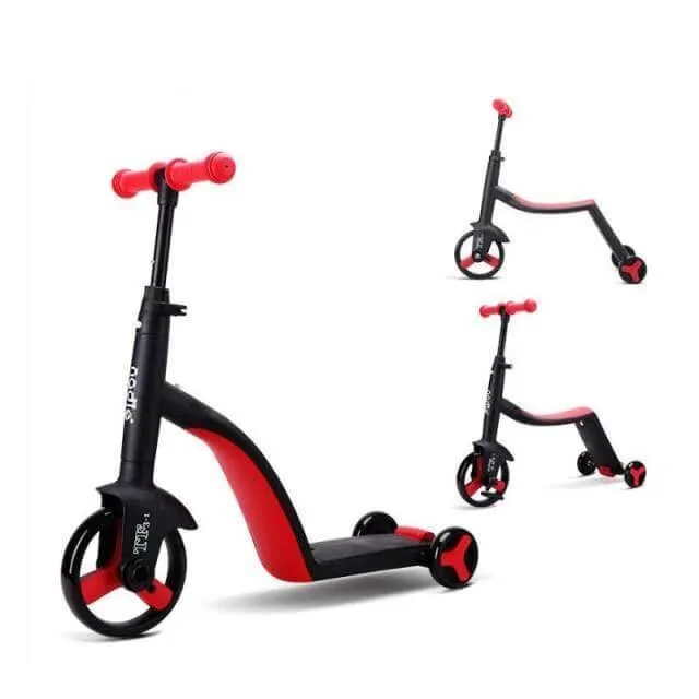 3-in-1 Kids Scooter Tricycle - Fun Ride-On Toy