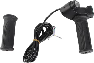 323g Rubber LED Display Handlebar Grip for Handlebars, Comfortable Anti Skid, Waterproof, Electric Lock Easy to Install, Suitable for Electric Cars Scooter, Rainproof Power