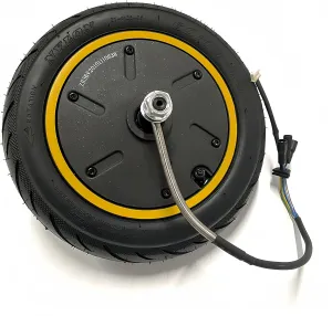 350W Electric Scooter Hub Motor Compatible with Ninebot MAX G30, 10 Inch Rear Wheel Scooter Motor, Electric High-Torsion Waterproof Scooter Motor Kit