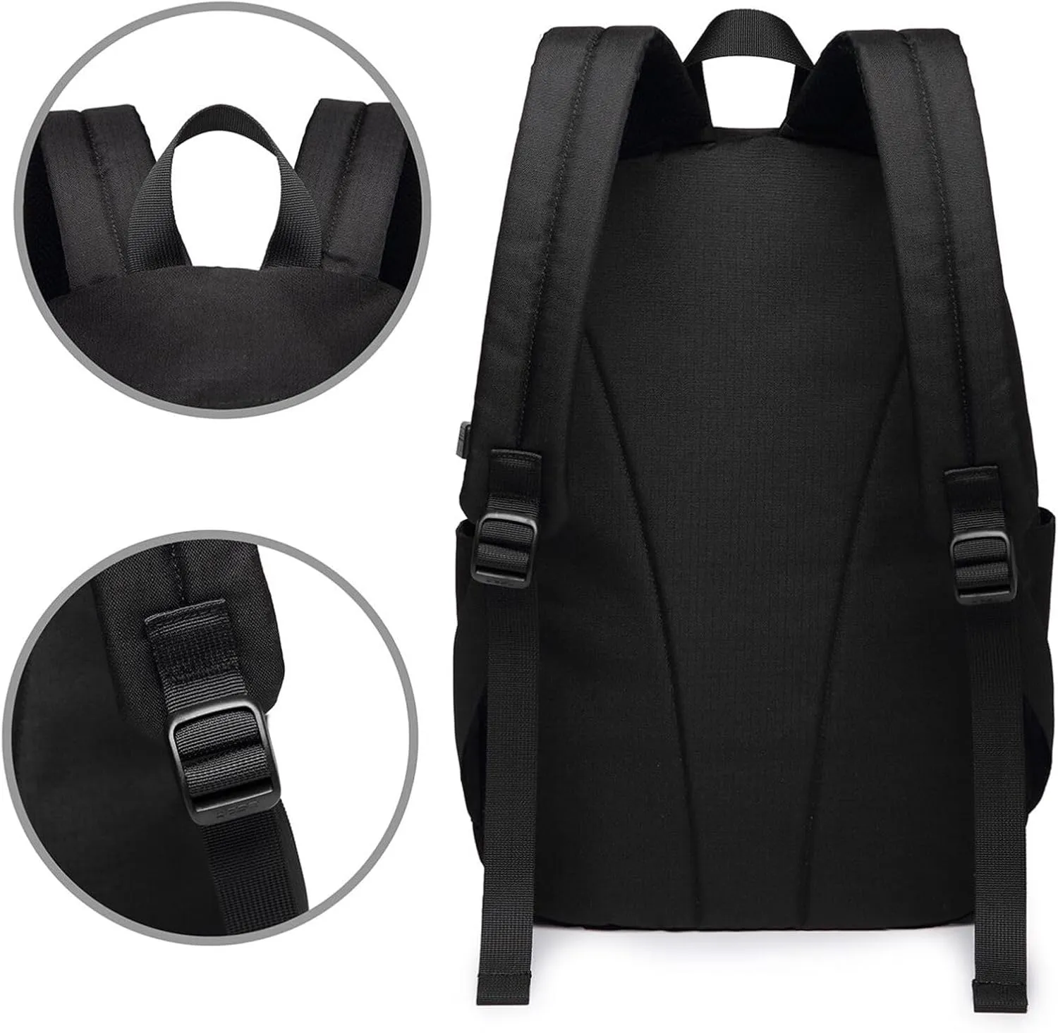 3d Brain Cell Neuron Neurology Backpack, 17 Inch Travel Business Laptop Backpack With USB Port for Women Men