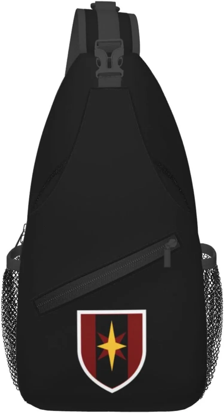 44th Medical Command Ssi Crossbody Bags For Women Men Chest Backpack Gym Shoulder Bag Travel Outdoor Sports Casual Crossbody Bags