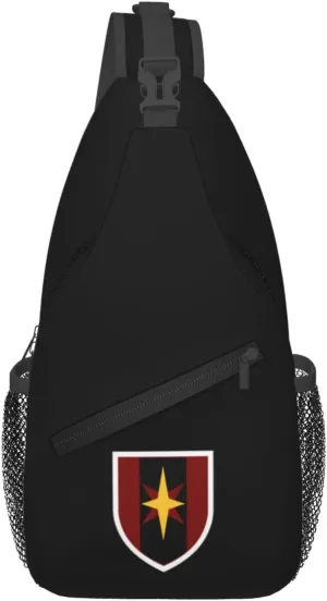 44th Medical Command Ssi Crossbody Bags For Women Men Chest Backpack Gym Shoulder Bag Travel Outdoor Sports Casual Crossbody Bags
