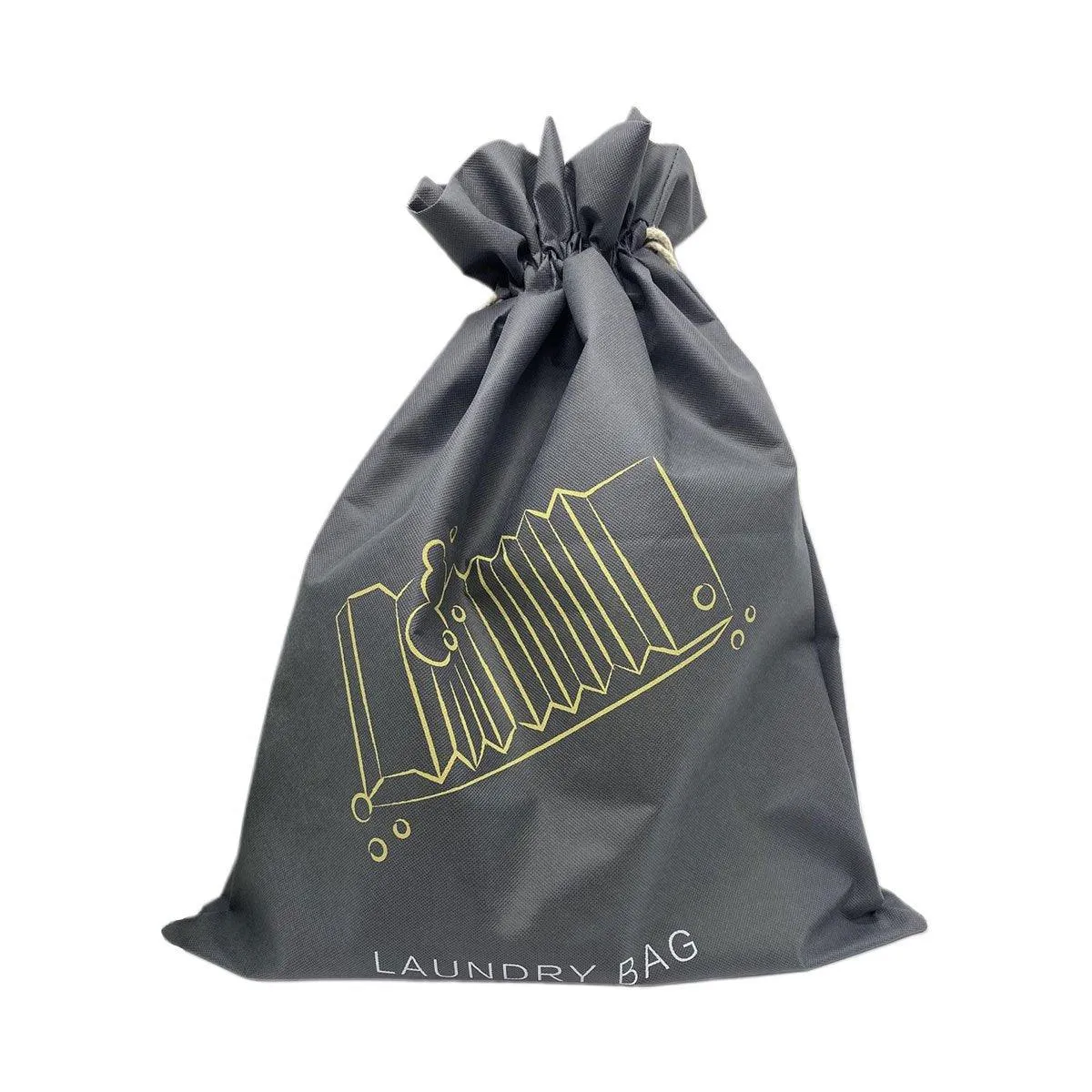 50PCS Large Laundry Bag Travel Drawstring Bags For Dirty Clothes Gym Washable
