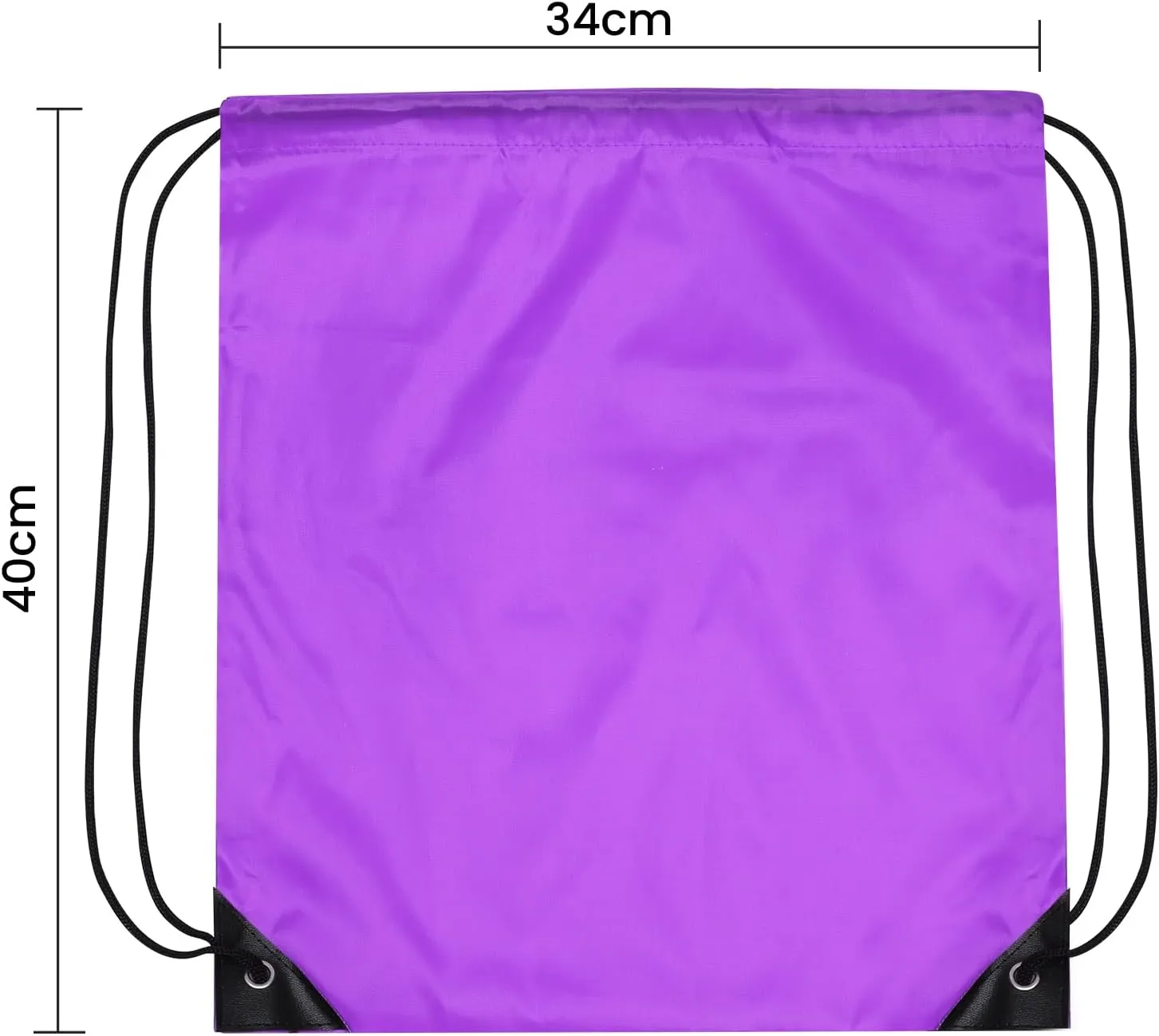 72 Pcs Purple Drawstring Bags Bulk Drawstring Backpack String Sport Bag Cinch Bags Gym Bag Draw String Bag for Party,Gym
