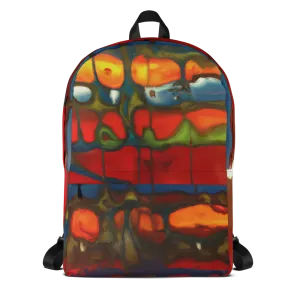 Abstract Fine Art Print Backpack