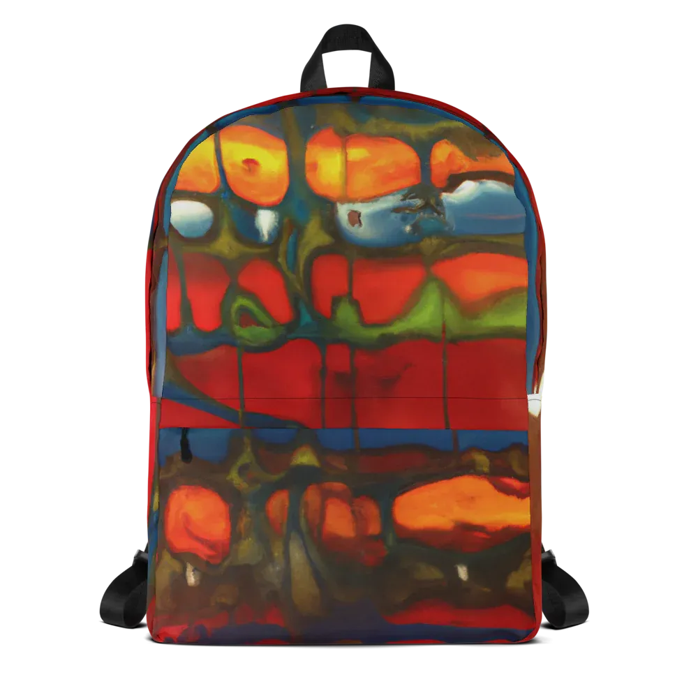 Abstract Fine Art Print Backpack
