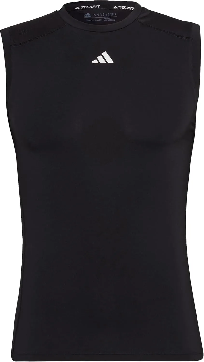 adidas Men's Techfit Training Sleeveless Tee