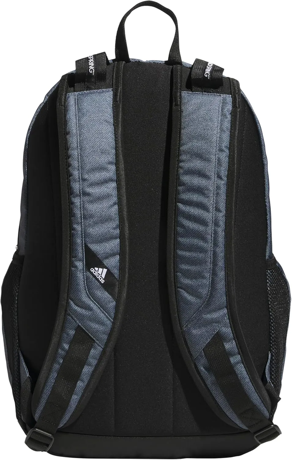 adidas Prime Work, Bag, Travel Backpack for Women and Men with Padded Compartment for Laptop, Twill Onix Grey/Black/White/2, One Size