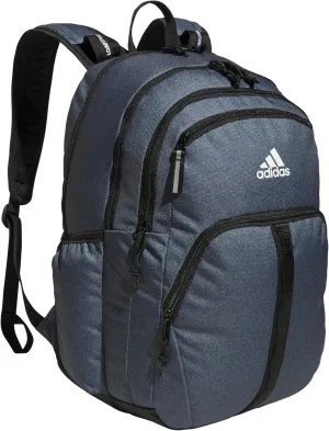 adidas Prime Work, Bag, Travel Backpack for Women and Men with Padded Compartment for Laptop, Twill Onix Grey/Black/White/2, One Size