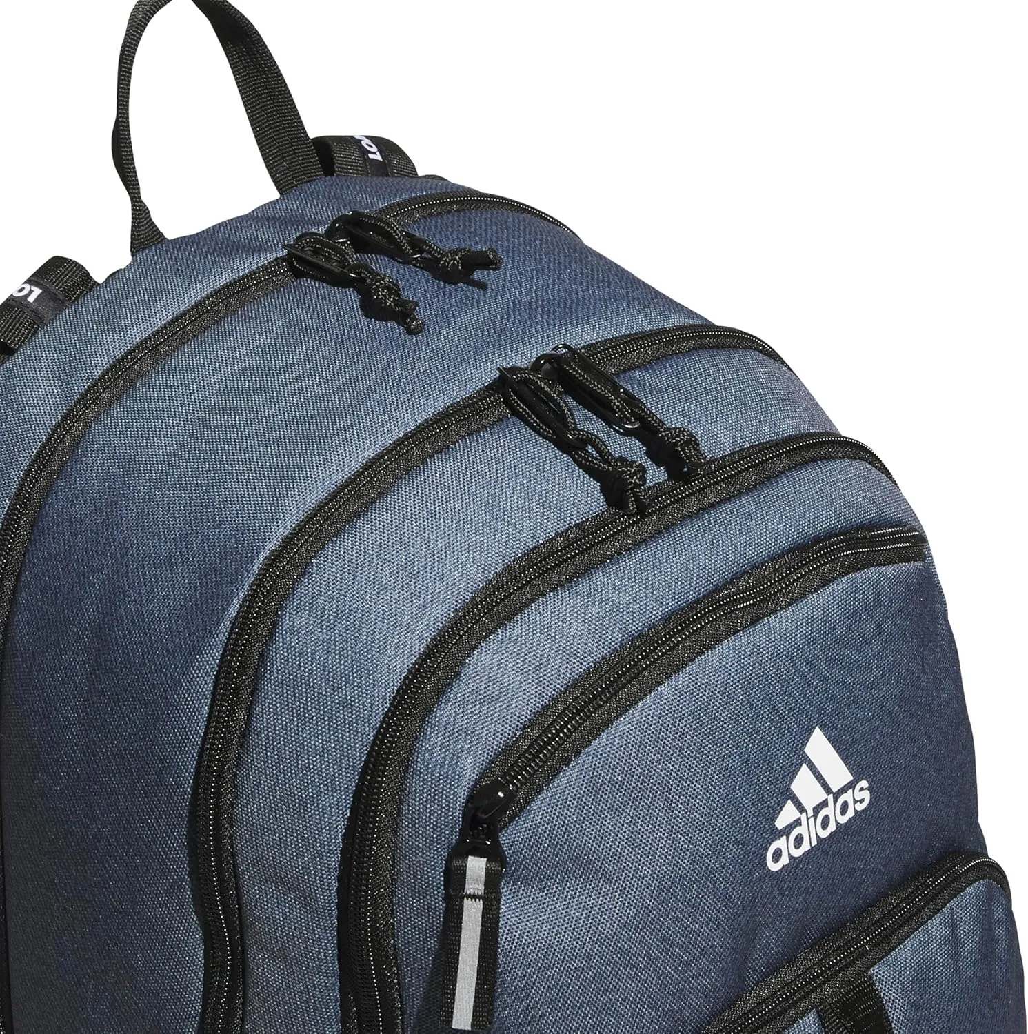 adidas Prime Work, Bag, Travel Backpack for Women and Men with Padded Compartment for Laptop, Twill Onix Grey/Black/White/2, One Size