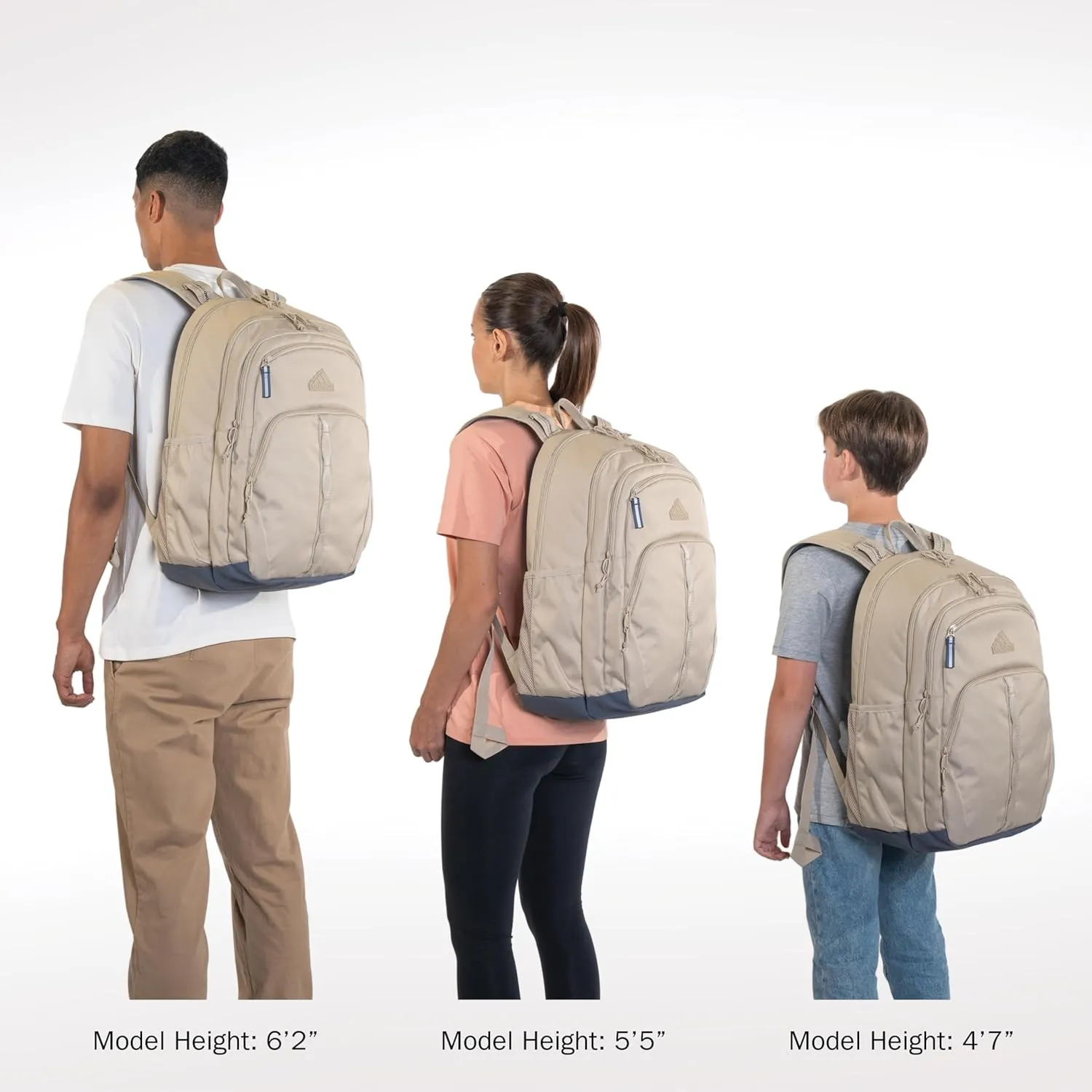 adidas Prime Work, Bag, Travel Backpack for Women and Men with Padded Compartment for Laptop, Twill Onix Grey/Black/White/2, One Size