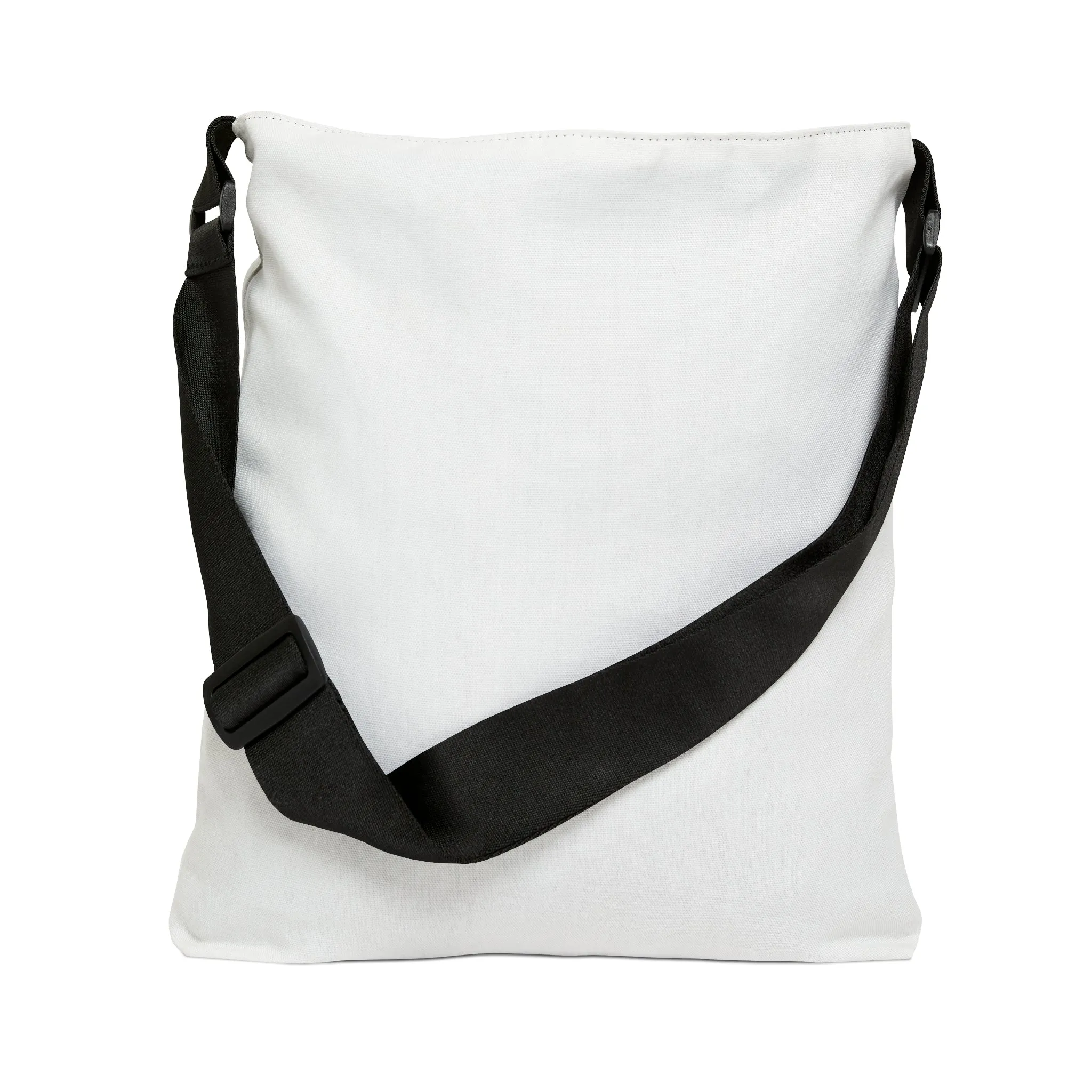 Adjustable Tote Bag - Modern Parisian Jouy