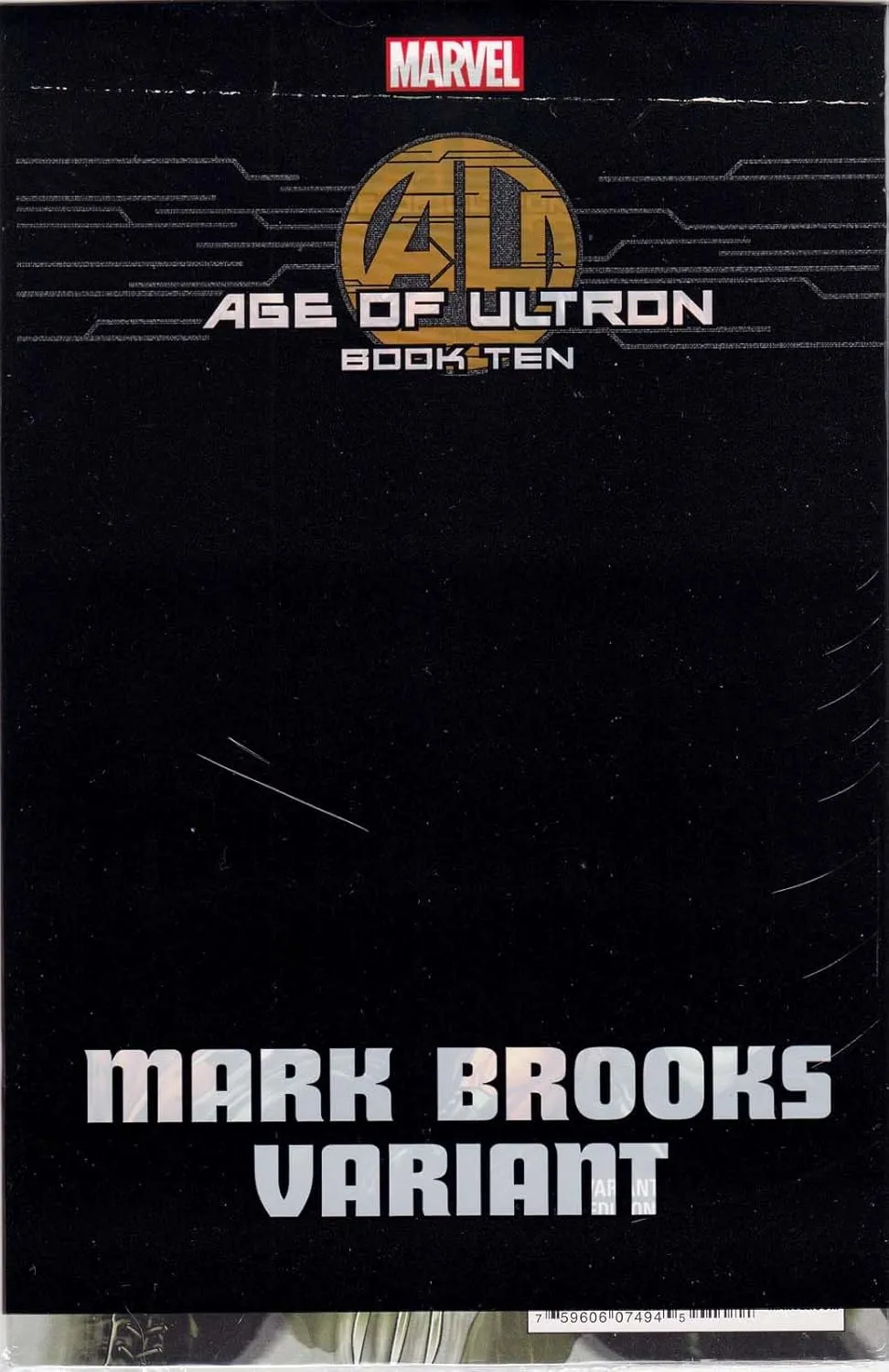 Age of Ultron #10A (in bag) VF/NM ; Marvel comic book | Mark Brooks 1:50 Variant