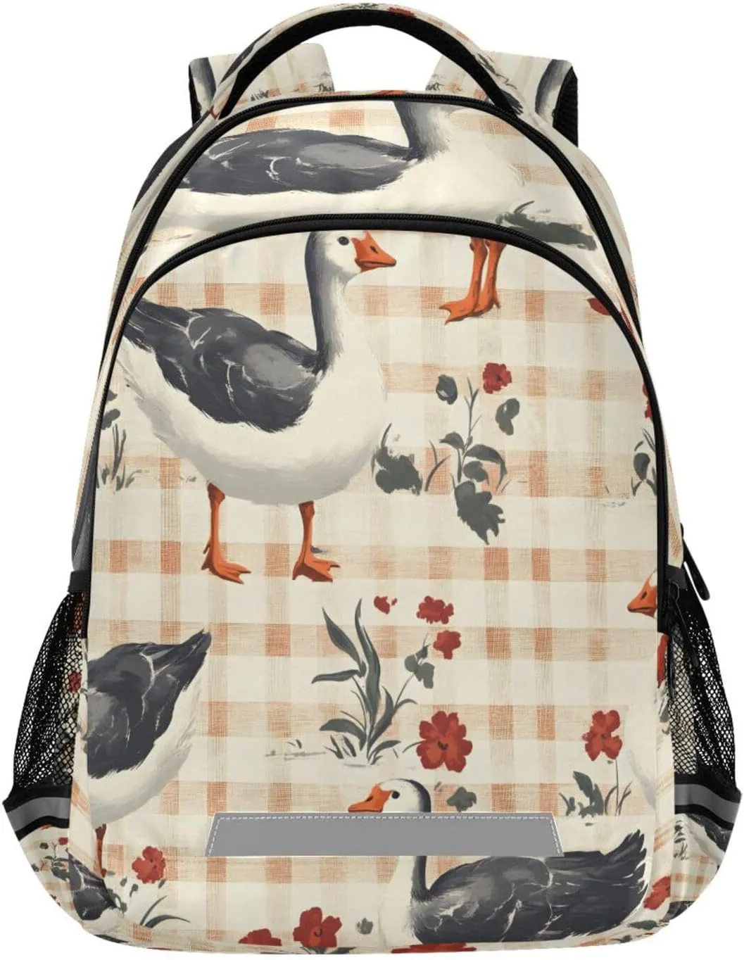 ALAZA Geese Pattern Backpacks Travel Laptop Daypack School Book Bag for Men Women Teens Kids396