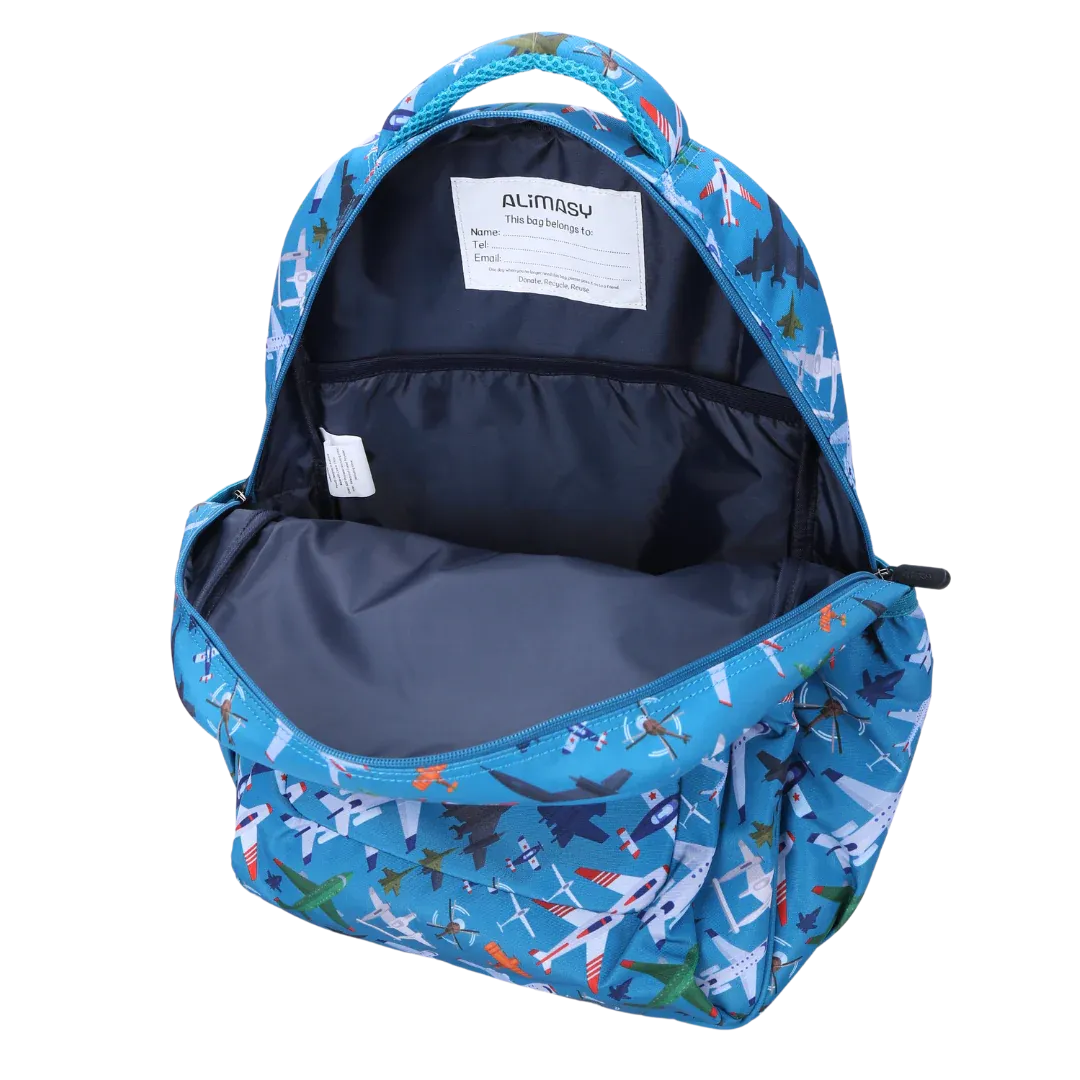 Alimasy Planes & Aircraft Large Backpack