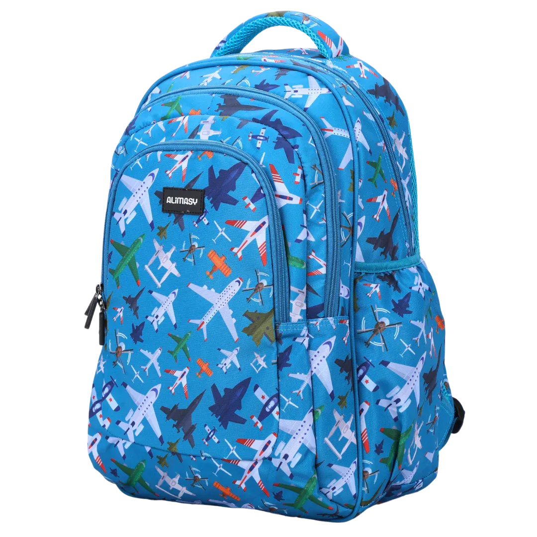 Alimasy Planes & Aircraft Large Backpack