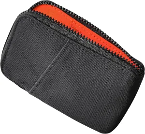 ALPAKA Zip Card Pouch - Card Wallet and Coin Pouch - Holds 12-20 Cards and Cash Holder with Black Axoflux, RFID Blocking Weatherproof Material
