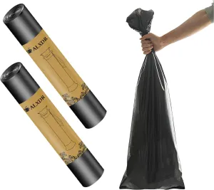 ALXDR Espresso Knock Box Garbage Bags for Commercial Coffee Grounds, 2 Roll/100pcs