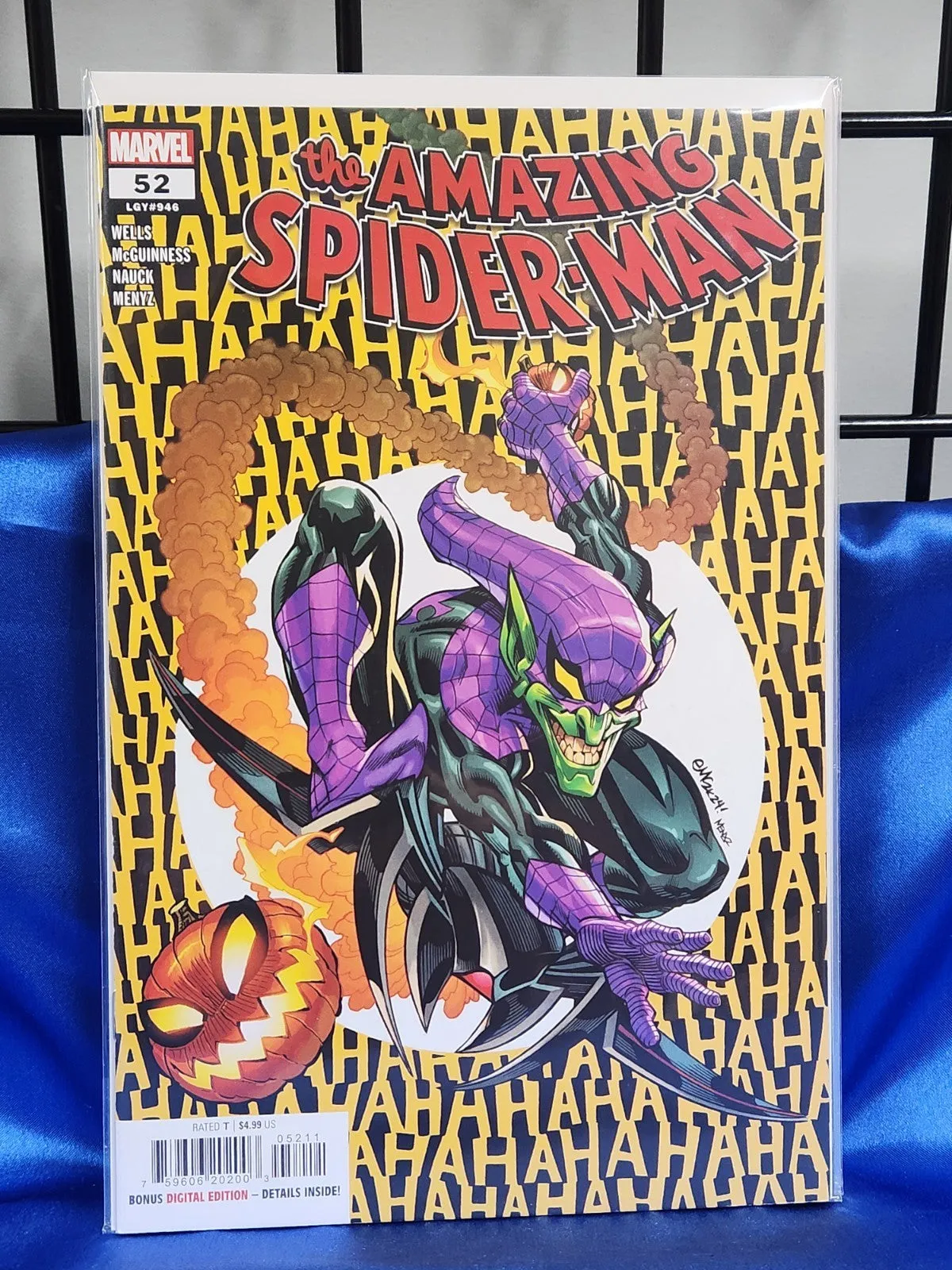 Amazing Spider-Man 52A. We Combine. We Pack Well