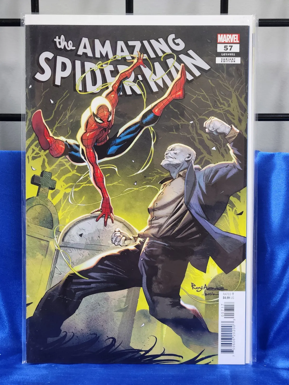 Amazing Spider-Man #57 - Roge Antonio 1:25 Variant. We Combine. We Pack Well
