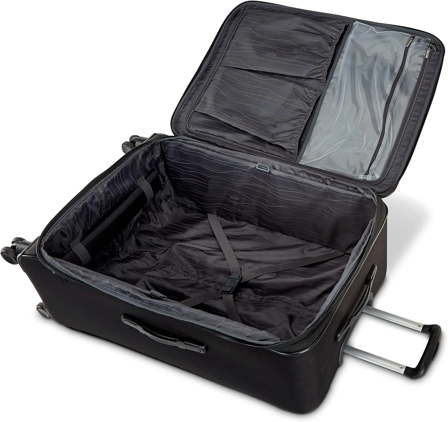 American Tourister 28-inch Spinner, Jet Black, 28-inch Spinner