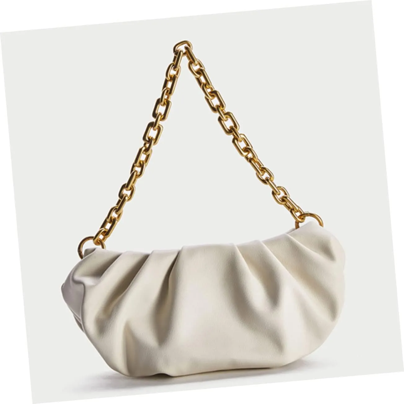 Anneome DIY Bag Chain Zinc Alloy Handbag Chain Replacement Purse Shiny Appearance Suitable for Shoulder Bag Crossbody