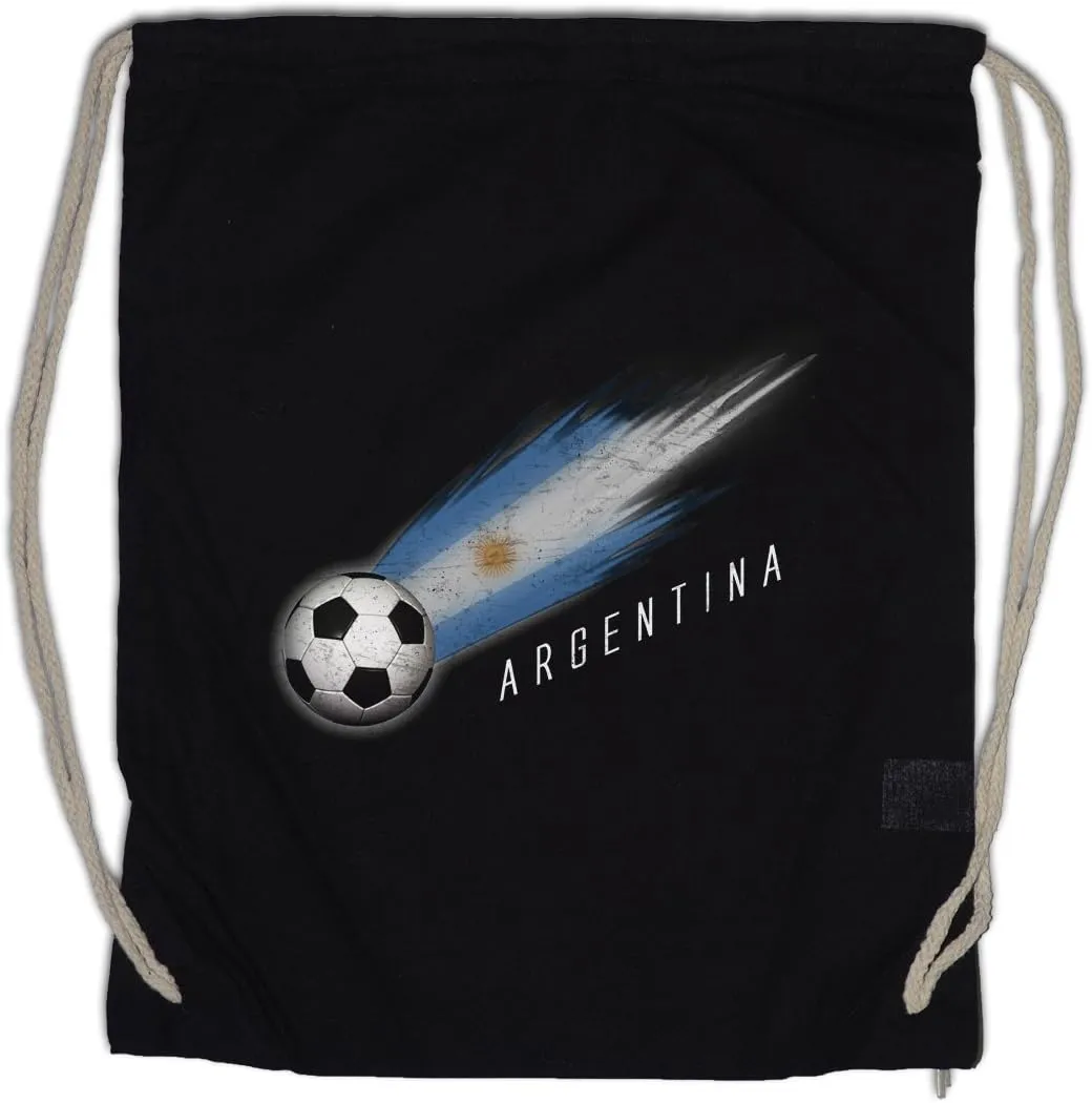 Argentina Football Comet Drawstring Bag Gym Sack