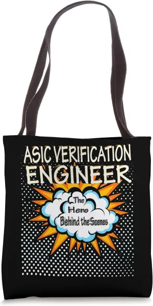 Asic Verification Engineer - Job Funny Hero Tote Bag