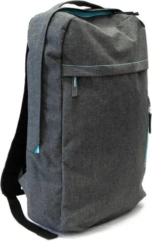 ASR Outdoor 15L Slim Backpack for Men Women 15.6 inch Water Resistant Laptop Backpack with Laptop Sleeve, Grey Blue