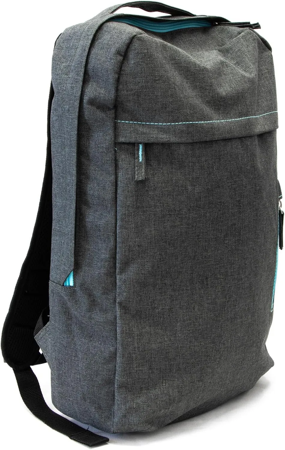 ASR Outdoor 15L Slim Backpack for Men Women 15.6 inch Water Resistant Laptop Backpack with Laptop Sleeve, Grey Blue