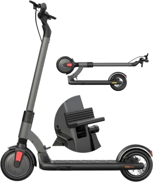 Atomi Electric Scooter E20/E30/Alpha Lite, 500W/650W Motor Electric Scooter with 19 Miles Long Range, 15.6 Mph Speed, Portable Folding Commuting Scooter for Adults
