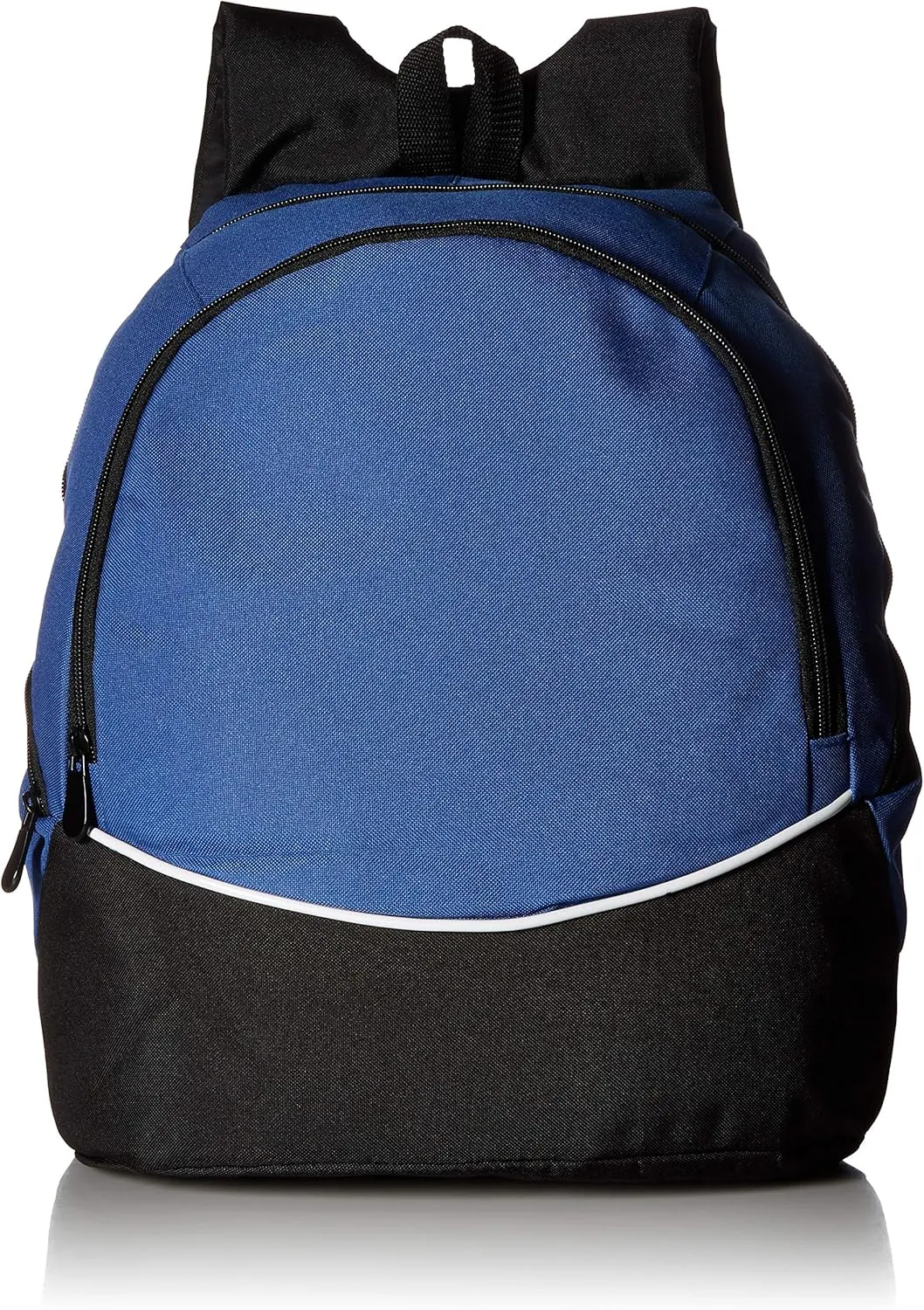 Augusta Sportswear Large Tri-Color Backpack, One Size, Royal/Black/White
